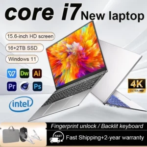 Intel Core i7 10th Generation Laptop High Definition Full Screen Backlit Keyboard Camera