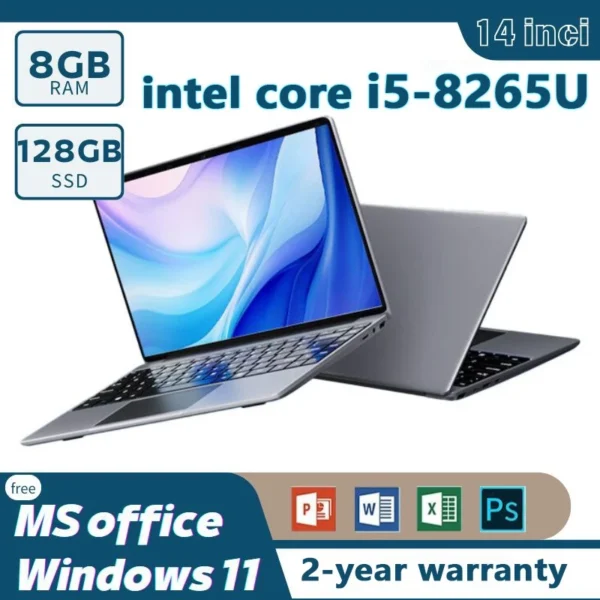 Intel Core i5 8265U High Definition Laptop Small Numeric Keypad