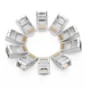 my-11134207-7qul7-ljzep28kmdli0b.webp Cat6 RJ45 Connector 8P8C Plug Cat5 Network Crystal Head RJ45 CAT5E Modular Jack Keystone Rj45 Silver