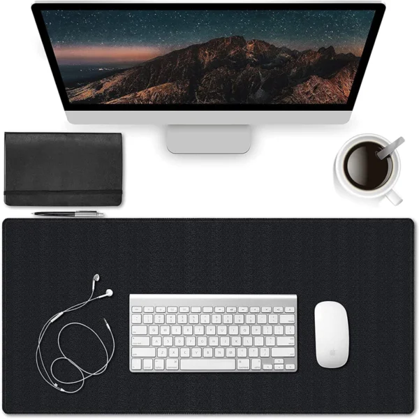 my-11134207-7qula-lf9t7v5jo42da4.webp Large Mouse Pad with Stitched Edge Anti Slip Mouse Mat 3mm Rubber Base Thicken Mousepad Desk Mat
