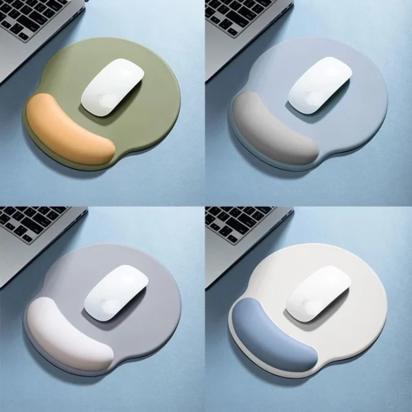 Ergonomic Game Mouse Pad Wrist Rest Support Random Color