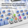 my-11134207-820le-mjs448kwx534e5.webp SK15 Wired Wireless Mechanical Keyboard Bluetooth 2.4G 95 Keys Blue Switch Swappable RGB