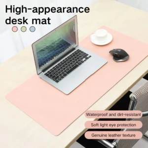 sg-11134201-7ra2p-m55h3k388i3b95.webp Oversized Waterproof Leather Mouse Pad Solid Color