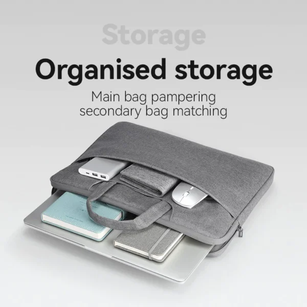 sg-11134201-7renq-m8e9x3exyxsh5b.webp Laptop Bag Notebook Tablet Sleeve Case Cover Protective Handbag Shockproof Waterproof Full Open