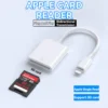 SD Card Reader Lightning Connector Memory SD Card Adapter High Speed