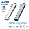 4 In 1 USB Hub High Speed USB 3.0 4 Port Multi Splitter Adapter OTG