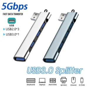 sg-11134201-7req1-m8ztginyyu2107.webp 4 In 1 USB Hub High Speed USB 3.0 4 Port Multi Splitter Adapter OTG