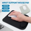 Square Mouse Pad EVA Non Slip Mice Mat Support Wristband