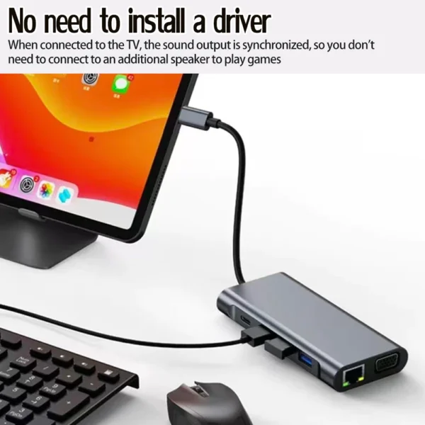 11 in 1 Type C Docking Station
